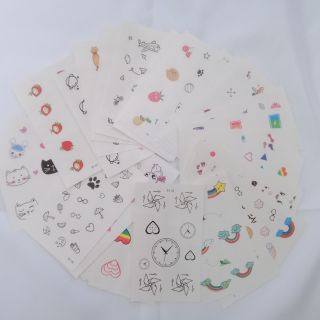 [ พร้อมส่ง​ ]​ แทททู​น่ารักๆ, สไตล์คาวาอี้, กันน้ำ