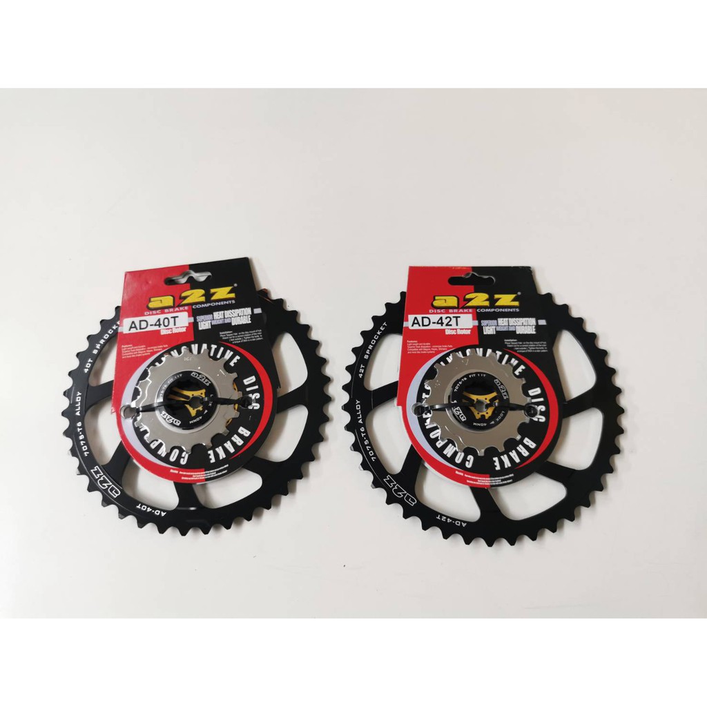 A2Z ใบจานเฟืองหลัง​ MTB  A2Z Wide Range Cassette Adapter  40T ​42T