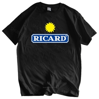 เสื้อยืดผ้าฝ้าย พร้อมส่ง เสื้อยืดแขนสั้น คอกลม ผ้าฝ้าย 100% พิมพ์ลาย Ricard Euro ทรงหลวม หลากสี แฟชั่นฤดูร้อน สําหรับผู้