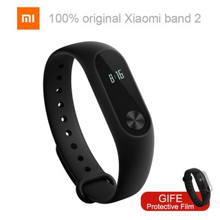 Original Xiaomi Mi Band 2 IP 67 นาฬิกาข้อมืออัจฉริยะกันน้ำ