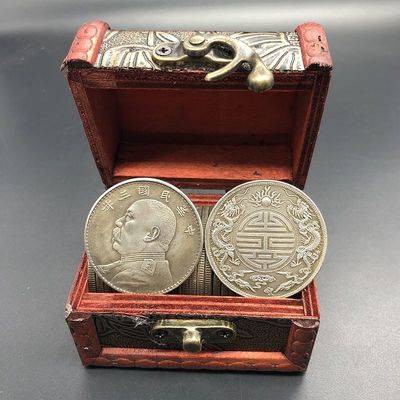 เหรียญจีน เหรียญจีนโบราณ สาธารณรัฐประชาชนจีนหยวน Dadou, เงิน, ราชวงศ์ชิง, เงิน longyang, พันธุ์ต่าง ๆ , เงินดอลลาร์, ไม่
