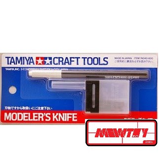 TAMIYA CRAFT TOOLS MODELER'S KNIFE [ART KNIFE](คละสีด้าม)