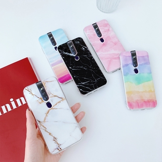 เคสโทรศัพท์แบบนุ่มลายหินอ่อนฝาหลังสำหรับ OPPO F11 F11 Pro DORMOOCO®