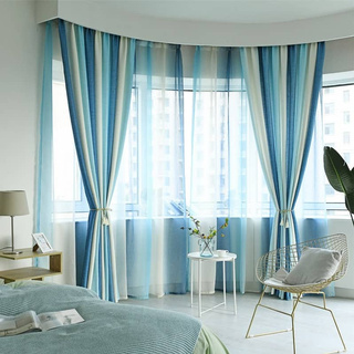 🏆【✨Thick Curtains】Thick Curtain💖💖1pcs Modern Curtain Living Room UV Protection Blackout Curtains Langsir