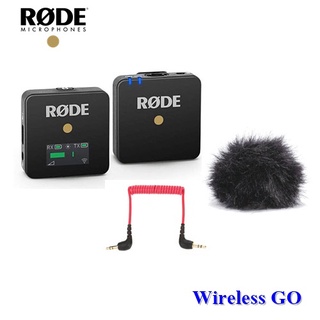 Rode Wireless GO Compact Wireless Microphone 2.4 GHz ไมค์ติดกล้องแบบไร้สาย คุณภาพสูง