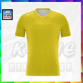 เสื้อกีฬาสีพื้นคอวีสีเหลือง#101 💛 ใส่ออกกำลังกาย ใส่ลำลองผ้านิ่มใส่สบายราคาถูกพร้อมส่ง