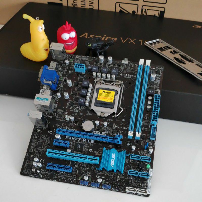 เมนบอร์ด 1155 Mainboard ASUS  P8H77-M LE DDR3 GPU Boost •`