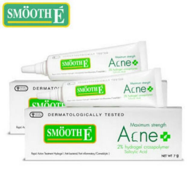 smooth e  acne gel 7 g  เจลแต้มสิว