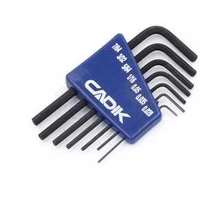 Cadik ชุดประแจหกเหลี่ยม ขนาดเล็ก แบบ มม / นิ้ว 7ตัว HEX L-Keys พกพาง่าย รุ่น MH-1 / MH-2