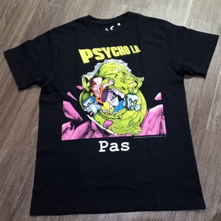 ROUND คอลูกเรือเสื้อยืด - PAS Band - Psycho id-4XL