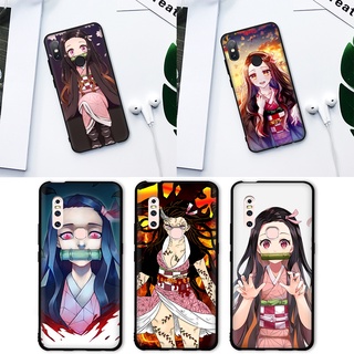 เคสโทรศัพท์มือถือ ลาย kimetsu no yaiba nezuko XLP41 สําหรับ Vivo Y53S Y66 Y67 V5S V5 Lite V7 Plus Y79 V9 Y75 Y89 Y73 2021 V21E 4G Y70S Y51S Y70T