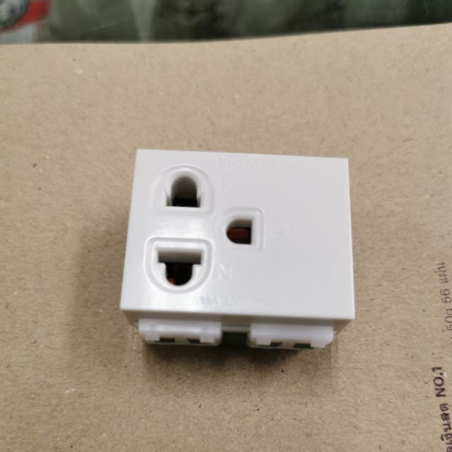 ปลั๊กกราวน์คู่ ปลั๊ก​กราวน์​เดี่ยว พานาโซนิค​ รุ่นใหม่​ หน้ากาก - รูปที่ 2