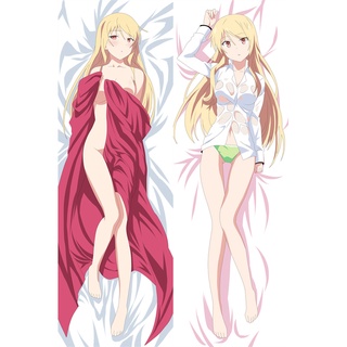 60x180 ซม. อะนิเมะ Sakurasos Pet Girlfriend Shiina Mashiro Dakimakura ปลอกหมอนกอดร่างกาย Otaku Waifu เครื่องนอนตกแต่งของขวัญ