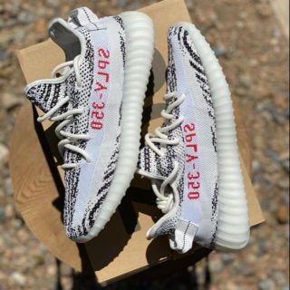 adidas Yeezy 350 Zebra ✅แท้100% มีกล่องป้ายครบ Size 5UK - Size 10.5UK