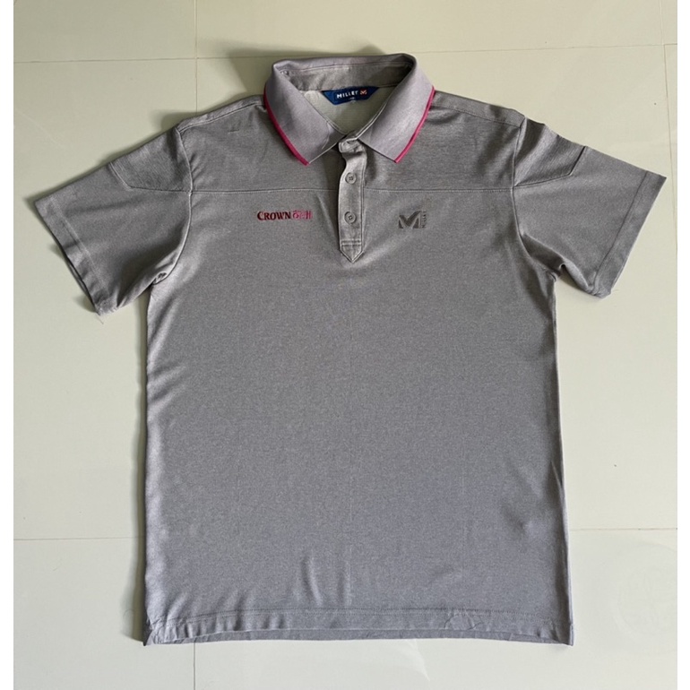 Millet เสื้อคอปก สีเทา