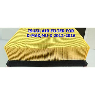 กรองอากาศ ไส้กรองอากาศรถยนต์ ISUZU AIR FILTER FOR D-MAX,MU-X 2012-2016