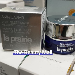 ของแท้ฉลากไทย La Prairie Skin Caviar Luxe Sleep Mask ขนาดทดลอง 5 ml มาส์กหน้าก่อนนอน