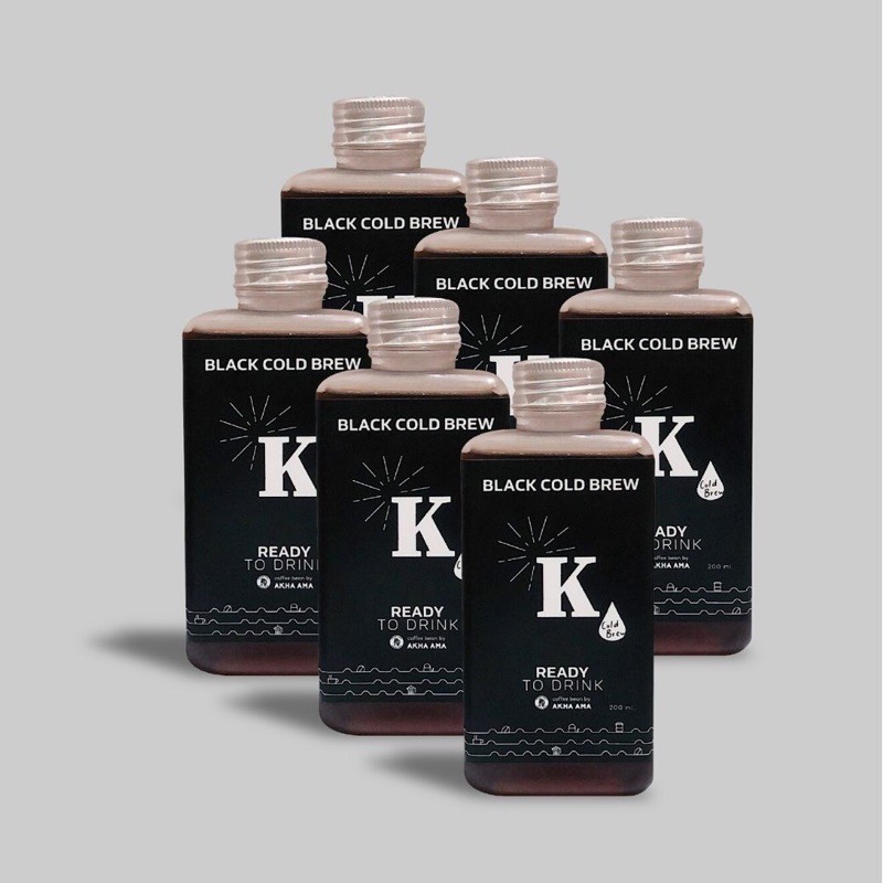 KATANYU Cold Brew Ready to drink แบบ 6 ขวด