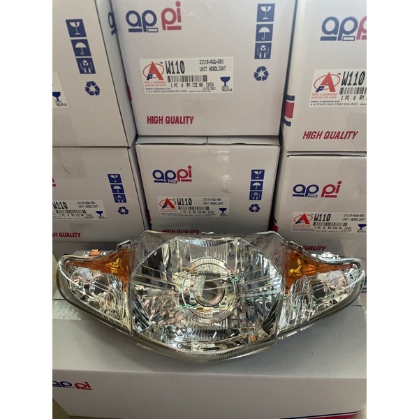 Appi WAVE110 HEAD LAMP ASSY<33110-KWW-601> คุณภาพ OEM
