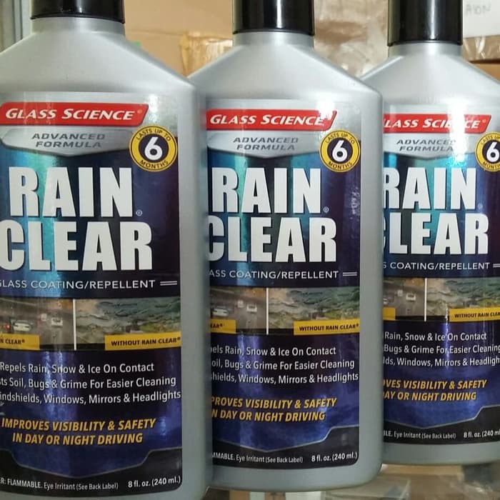 GLASS SCIENCE Rain Clear Liquid Repellent