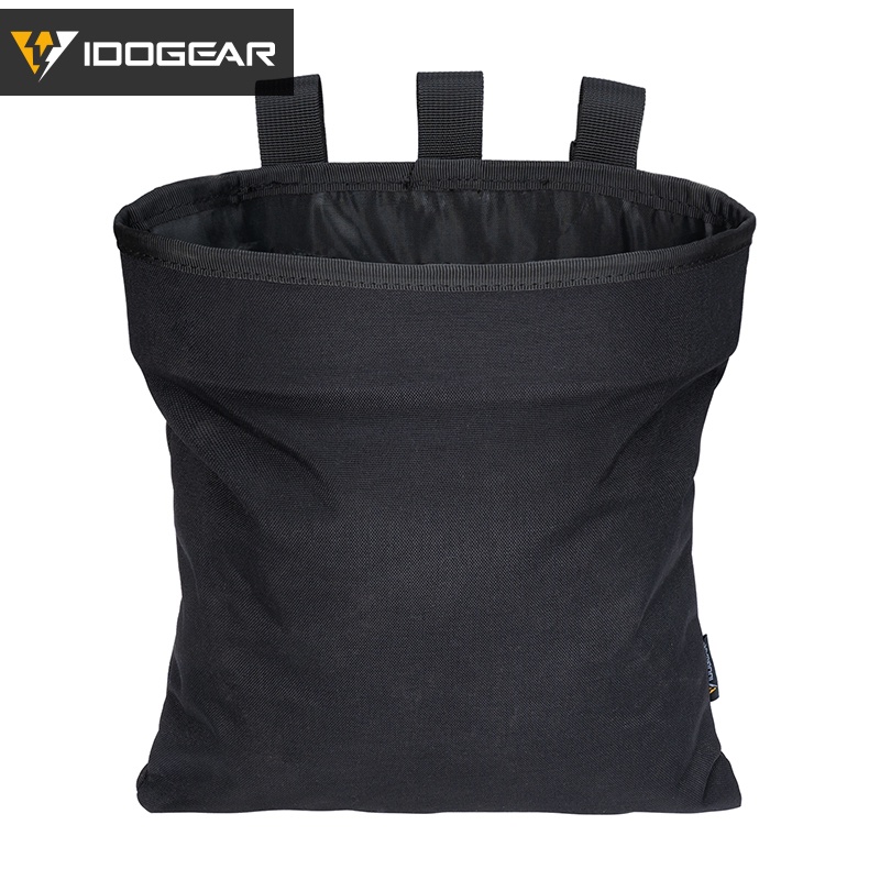 กระเป๋า Idogear Molle Dump แบบพับได้สําหรับขี่จักรยาน Camo 3550
