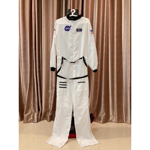 ชุดนักบินอวกาศ ชุดนักบิน ไซส์ l-xl  ชุดนาซ่า NASA ชุดอาชีพ ชุดอาชีพผู้ใหญ่ ชุดแฟนซีผู้ใหญ่ ชุดการแสด