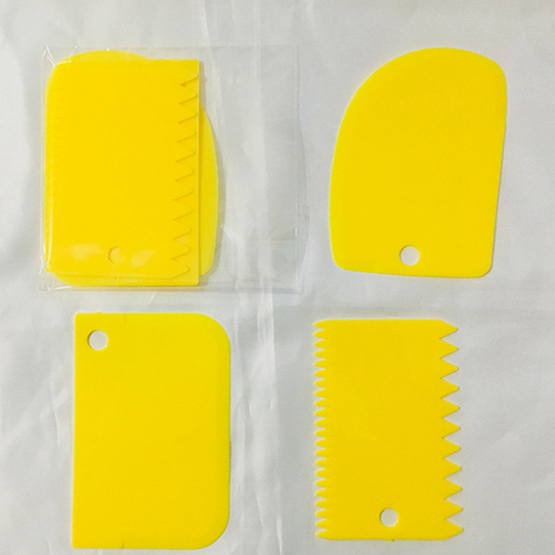 Plastic Dough Knives Set Jagged & Smooth Edges Icing Fondant