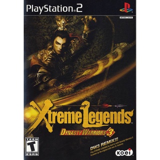 Dynasty Warriors 3: Xtreme Legends แผ่นเกมส์ ps2