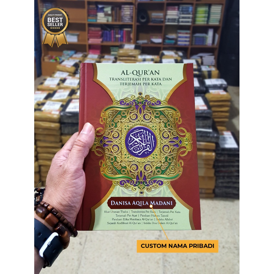 [CAN Pay ON THE PLACE] Quran Al KObir Word Transmation, Al Quran Meaning And Tajvid, Al Quran wid A5