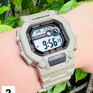 นาฬิกา CASIO รุ่น W-737H กันน้ำลึก