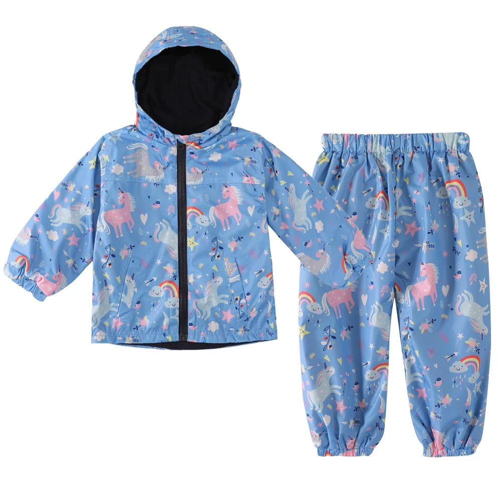 ชุดเสื้อกันฝนลายยูนิคอร์น สำหรับเด็ก thumbnail 4