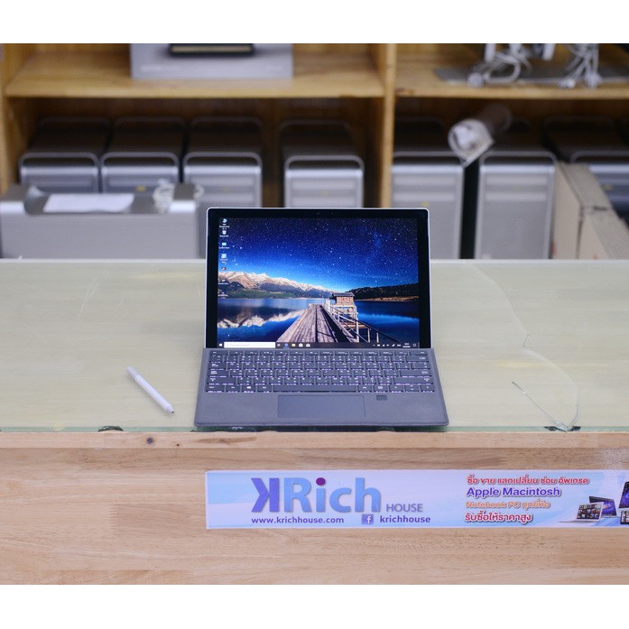 Microsoft Surface Pro 5 Core I5 7300u 2 60 Ghz Ram 4gb Ssd 128gb Intel Hd Graphics 6 Surface Pen Keyboard Shopee Thailand