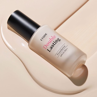 โค้ดPF2A8ZD ลด10% ของแท้/พร้อมส่ง Etude Double Lasting Foundation SPF35 PA++ รองพื้นฝาดำ