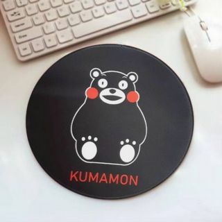 แผ่นรองเม้าส์ mouse pad ลาย คุมาม่อน Kumamon ขนาดเส้นผ่าศูนย์กลาง 9 นิ้ว