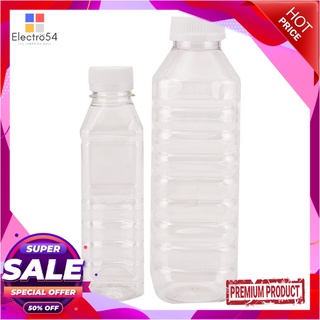 เอโร่ ขวดเหลี่ยม PET ขนาด 500 มล. แพ็ค 40 ขวดaro Plastic Bottle 500 ml x 40 pcs