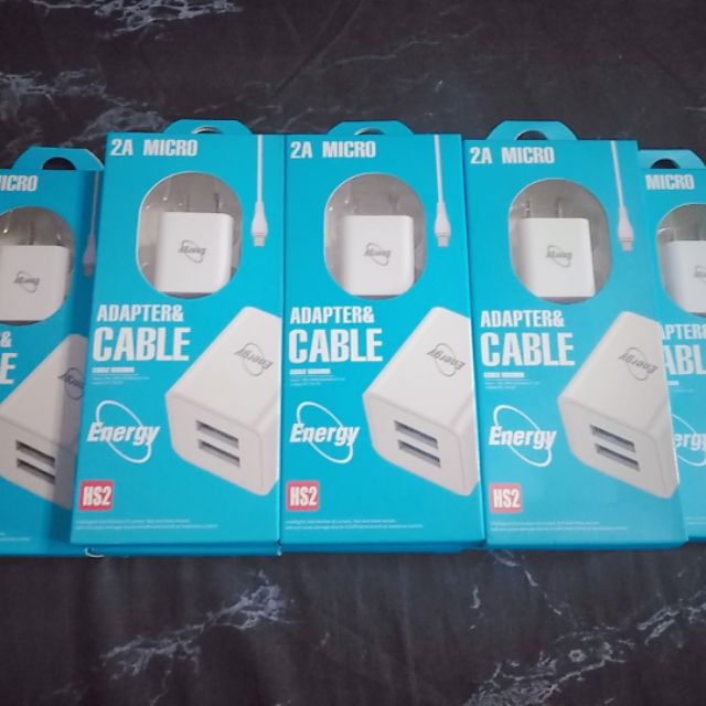 หัวชาร์จชุด Energy HS2 ออกไฟ 2A⚡️⚡️