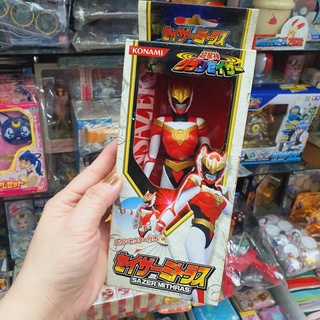 6.5 inches KONAMI SOFT VINYL ACTION FIGURE GRANDSAZERS JUSTIRIZER Grandsazer Sazer MITHRAS