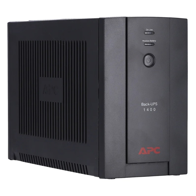 UPS (เครื่องสำรองไฟฟ้า) APC BX1400U-MS (1400 VA/700 WATT) Warranty 2 - Y