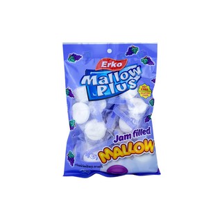 เออโก้ มาร์ชแมลโลว์สอดไส้ รสองุ่น 100 กรัม / Marshmallow Filled with Grape 100 g.