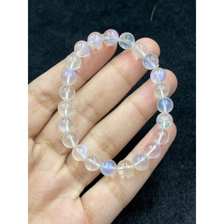 moonstone bracelet good quality 7mm มูนสโตน