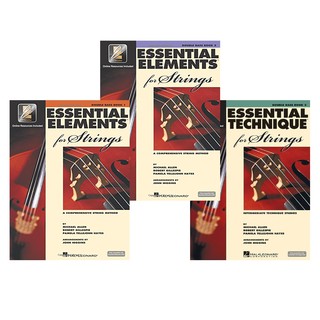 Essential Elements Double Bass, Book 1-3