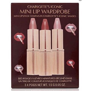 Charlotte Tilbury Mini Lip Wardrobe Lipstick Trio 3x1.5g