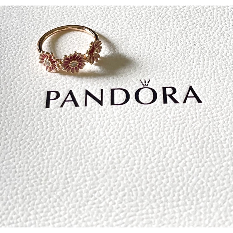 Pandora แท้💯% แหวน Used like new ไซส์ 50