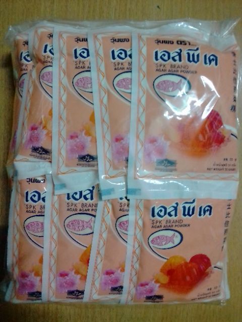 ลด30%โค้ด 30wow200  13dd25 ผงวุ้น วุ้นผง เอสพีเค SPK 25 กรัม **ค่าส่งถูกที่สุด ราคา ถูกที่สุด ดีลบีเคเค แกลเลอรีภาพที่ 2