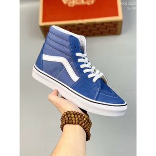 VANS SK8-HI รองเท้าลำลอง รองเท้าผ้าใบแฟชั่น รองเท้าวิ่ง รองเท้าเทรนนิ่ง 35-44