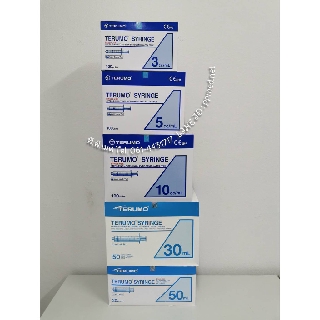 ไซริงค์ฉีดยา/กระบอกฉีดยา ชนิดหัวล็อค  Luer Lock (Disposable Syringe) 3, 5,10,30,50 ml Syring Terumo