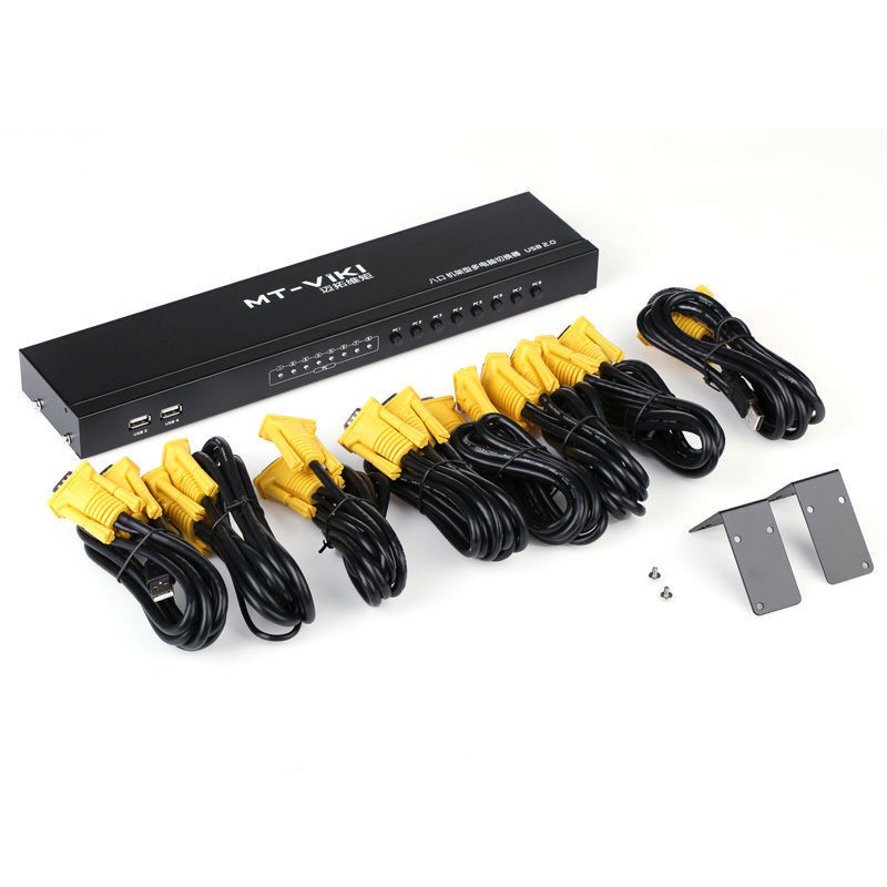 KVM Switch 8 Port USB2.0 รุ่น MT-801UK-L ส่งจากไทย ราคา ถูกที่สุด ดีลบีเคเค แกลเลอรีภาพที่ 7