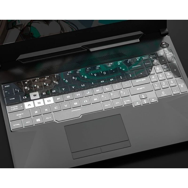 ตัวป้องกันแป้นพิมพ์ Asus TUF Gaming A15 A17 FX506 FA506 FX507 FA507