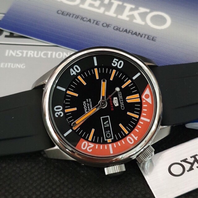 นาฬิกาผู้ชาย Seiko 5 Sport รุ่น SRPB31K1 Automatic Men's Watch