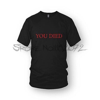 [S-5XL] GILDAN เสื้อยืดผ้าฝ้าย 100% พิมพ์ลาย Dark Souls You Died Bloodborne Dark Souls 3 DemonS Souls Ps4 สําหรับผู้ชาย